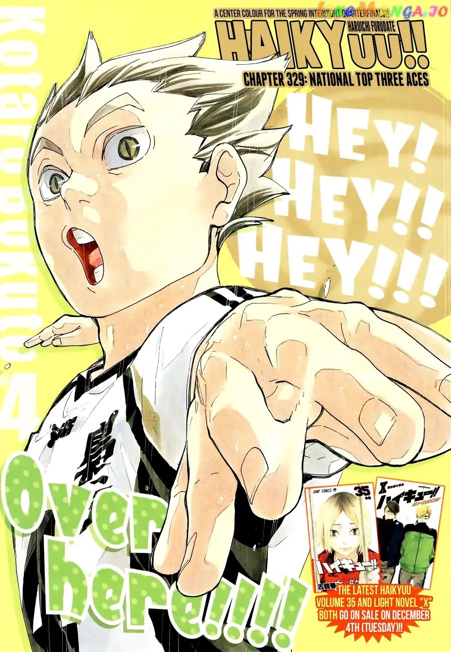 Haikyuu!!, Chapter 329 image 01